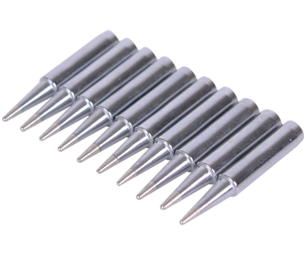  [AUSTRALIA] - Bleiou 10pcs 900M-T-B Replacement Soldering Iron Tips for Hakko, Radio Shack, TENMA, ATTEN, QUICK, Aoyue, Yihua Solder Station