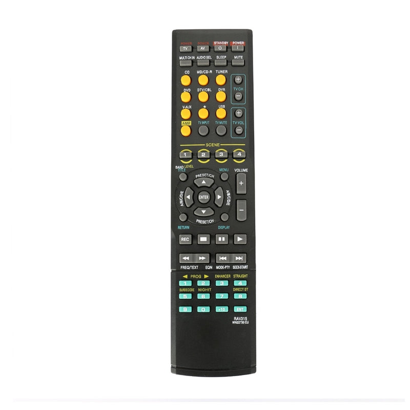 New RAV315 Replace Remote Control fit for Yamaha AV Receiver Home Audio RX-V461 RX-V561 377 640 WN22730 EU RAV311 HTR-6040 HTR-6050 HTR-6230 - LeoForward Australia