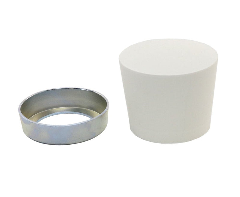  [AUSTRALIA] - POWERNAIL White Rubber Mallet Cap Replacement Assembly (includes steel ring and rubber cap)
