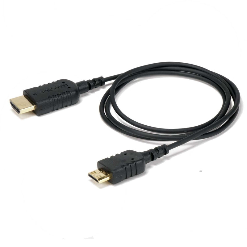 EVO Gimbals Reflex Ultra Thin & Flexible HDMI Cable for Gimbals and Camera Stabilizers | Standard HDMI to Mini HDMI | 36in Length - LeoForward Australia