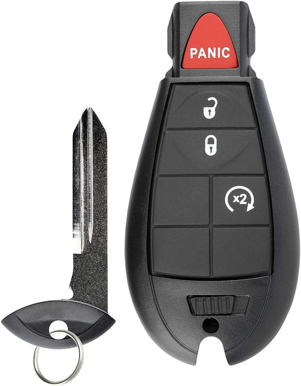 [AUSTRALIA] - KeylessOption Keyless Entry Remote Car Key Fob Alarm for Ram 1500, 2500, 3500 GQ4-53T