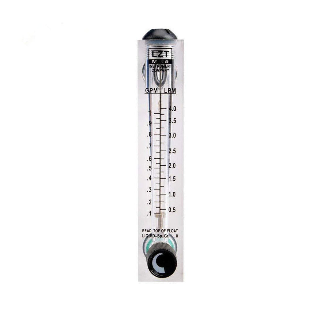 Nxtop 0.1-1GPM 0.5-4LPM Water Liquid Flow Meter Tool Flowmeter Instrument - LeoForward Australia