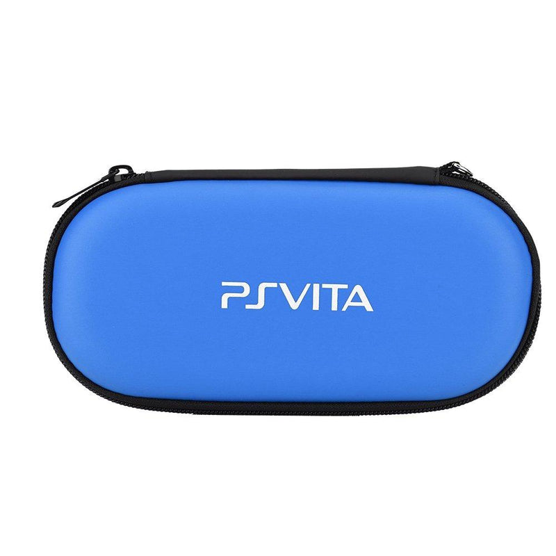  [AUSTRALIA] - fosa Protective Hard Carrying Case Cover Pouch Portable Travel Organizer Bag for Sony PS Vita, Shockproof Playstation Vita Travel Pouch(Blue) [Video Game]