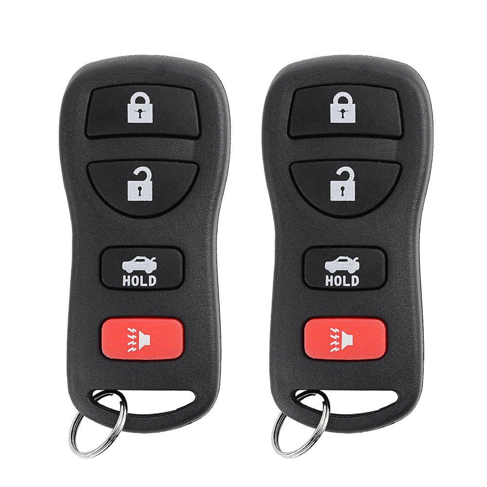  [AUSTRALIA] - Compatible for 2002-2006 Nissan Altima Nissan Maxima Keyless Entry Remote Control Car Key Fob Replacement for KBRASTU15(Pack of 2)