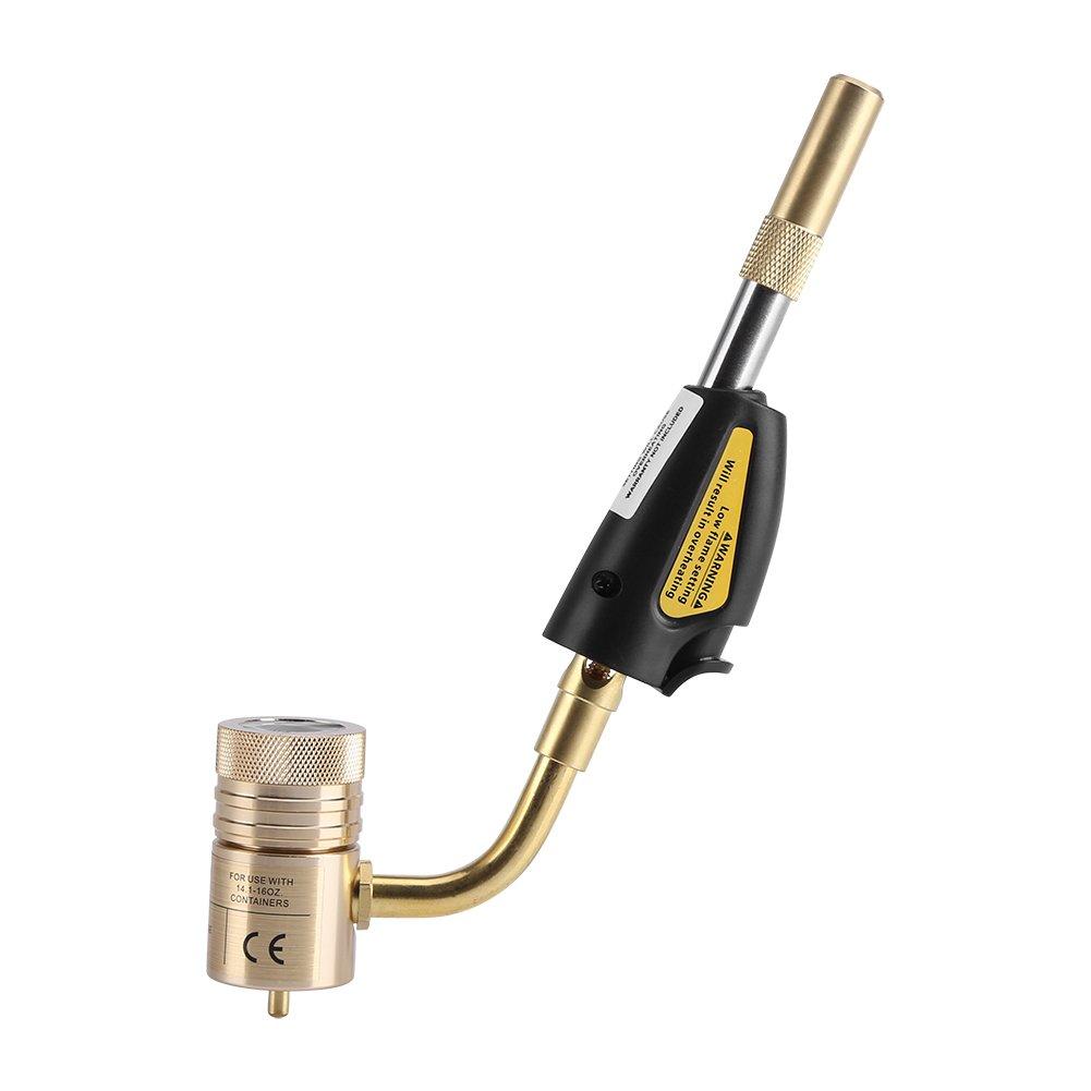  [AUSTRALIA] - Zerodis Turbo Torch Tips, Gas Self Ignition Turbo Torch Regulator Brazing Soldering Welding Plumbing Gun Tool Home Accessory