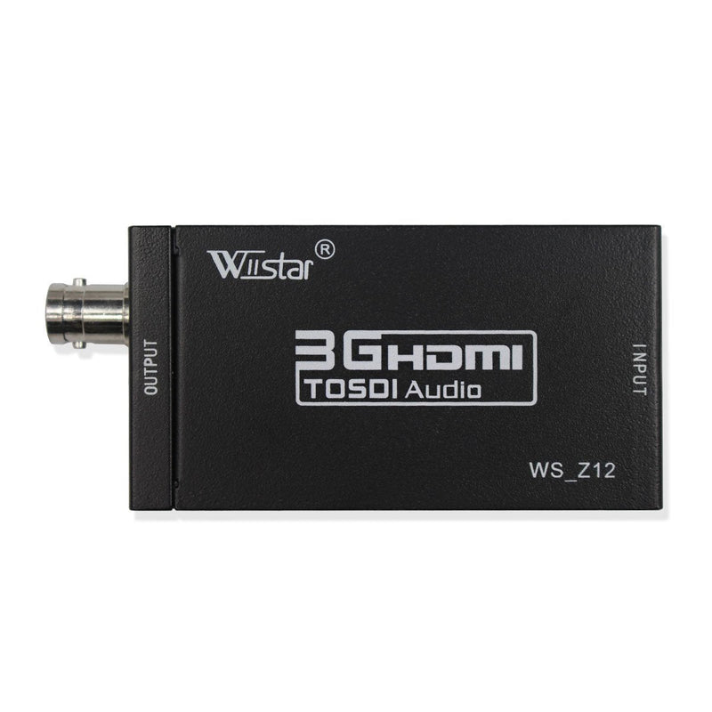  [AUSTRALIA] - Mini HDMI to SDI Audio Video Converter BNC 3G-SDI SD-SDI HD-SDI Adapter Support 720P 1080P for Camera Home Theater Monitora