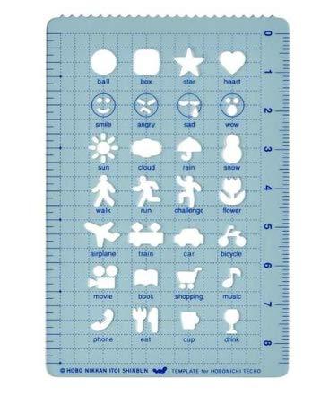 Hobonichi Template Activity Hobonichi Notebook Original Stationery Notebook Accessories, Japan Import - LeoForward Australia