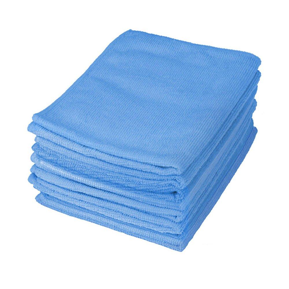  [AUSTRALIA] - Motor Trend Blue Professional Microfiber Cleaning Cloth - No-Scratch Polishing Detail Towel - for Auto (Car Sedan Truck SUV Van)