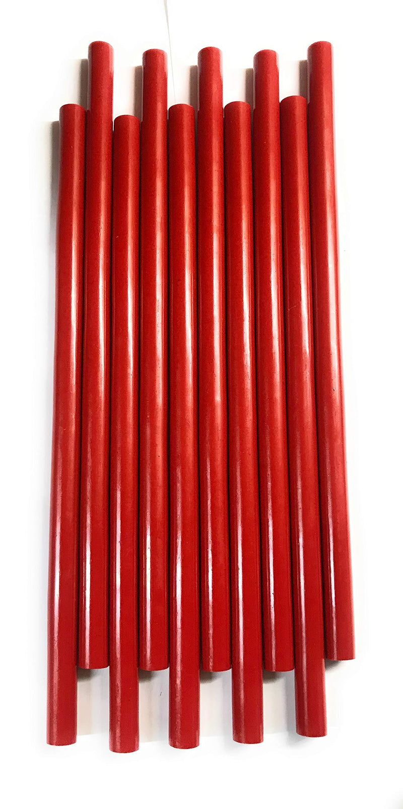  [AUSTRALIA] - TOP Secret PDR Summer RED Glue 10" Long 7/16" Diameter HOT Glue Sticks