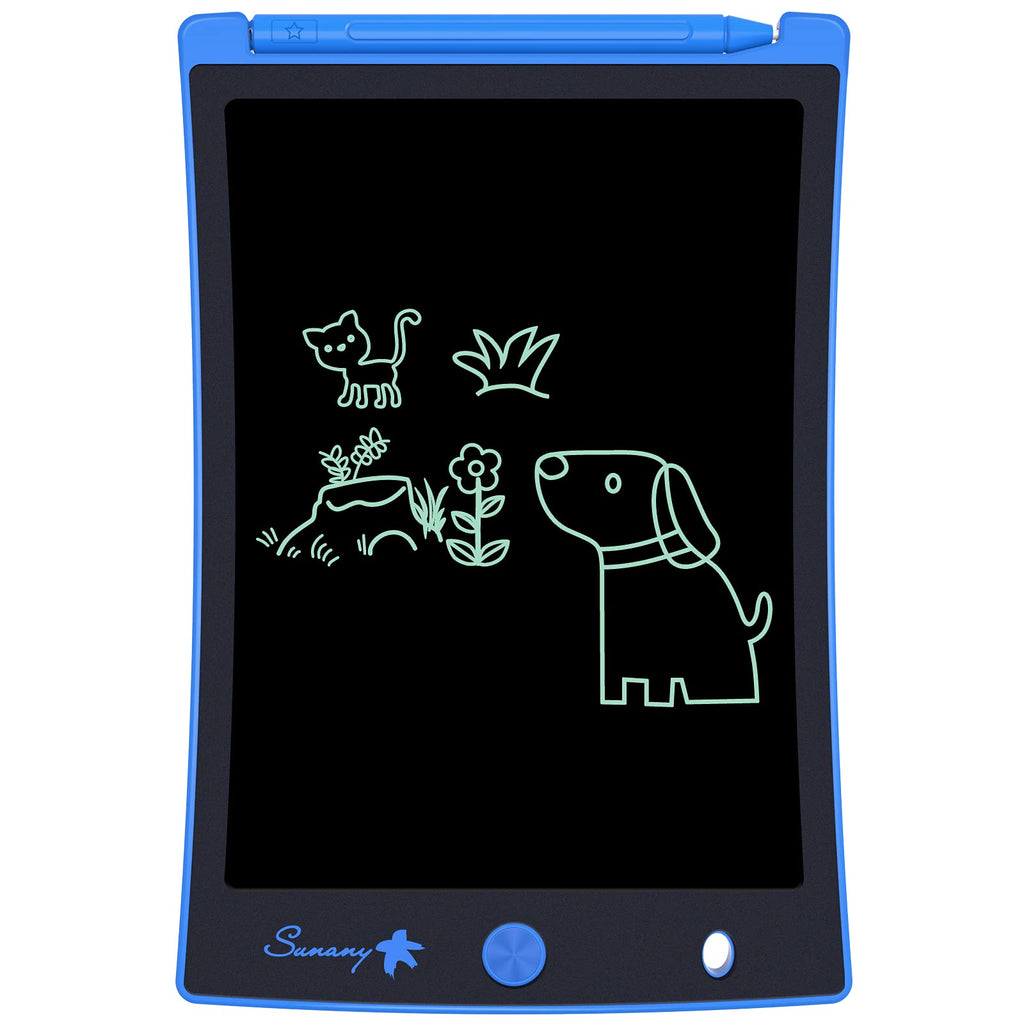  [AUSTRALIA] - LCD Writing Tablet,Electronic Writing &Drawing Board Doodle Board,Sunany 8.5" Handwriting Paper Drawing Tablet Gift for Kids and Adults at Home,School and Office, Blue