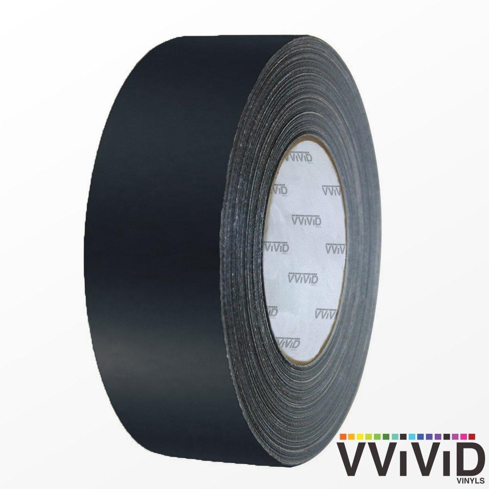 [AUSTRALIA] - VViViD Black Matte Air-Release Adhesive Vinyl Tape Roll (4 Inch x 20ft) 4" x 20ft