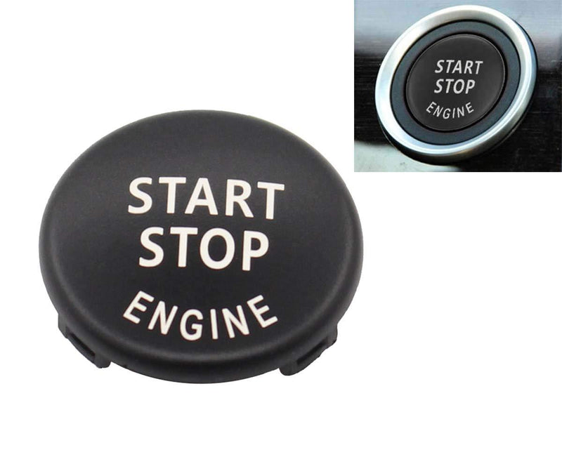 Black Start Stop Engine Button Switch Cover for BMW X5 E70 X 6 E71 3 E90 E91 E92 E93 E87 E83 Z4 E89 320 325 520 525 328i(2007-2011) 335i 330i - LeoForward Australia
