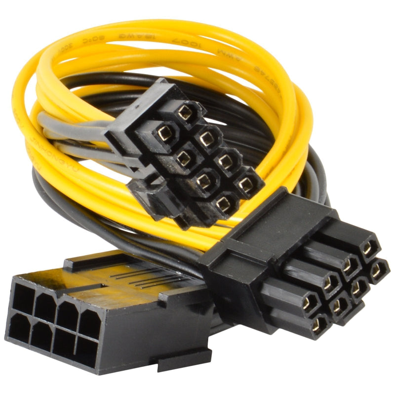  [AUSTRALIA] - JacobsParts PCI Express Power Splitter Cable 8-pin to 2x 6+2-pin (6-pin/8-pin) 18 AWG (5-Pack) 8-pin to 6+2pin (5-pack)