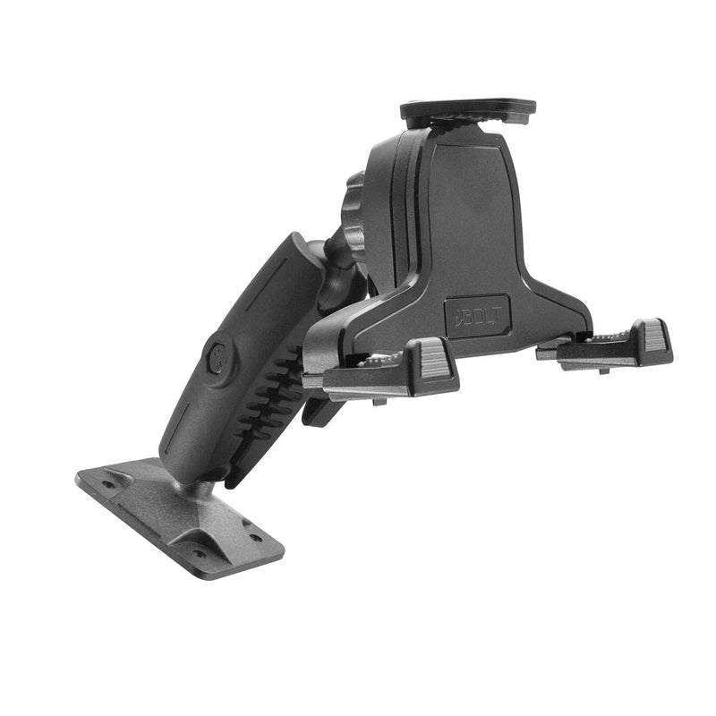  [AUSTRALIA] - iBOLT xProDock Bizmount AMPs - Heavy Duty Drill Base Mount and 2m microUSB Cable for Android Smartphones- for Cars, Desks, Countertops: Great for Commercial Vehicles, Trucks, and Telematic Commuters