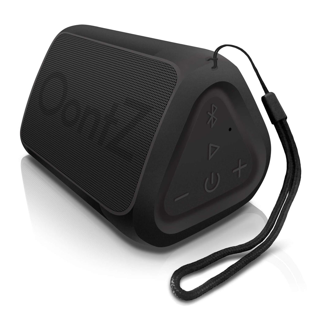  [AUSTRALIA] - OontZ Angle Solo - Bluetooth Portable Speaker, Compact Size, Surprisingly Loud Volume & Bass, 100 Foot Wireless Range, IPX5, Perfect Travel Speaker, Bluetooth Speakers by Cambridge Sound Works (Black) Black