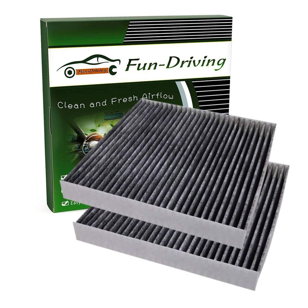 Fun-Driving FDCAFT002 Cabin Air Filter for Toyota/Lexus/Scion/Subaru/Land Rover/Pontiac,Replace CF10285 (2 Pack) - LeoForward Australia