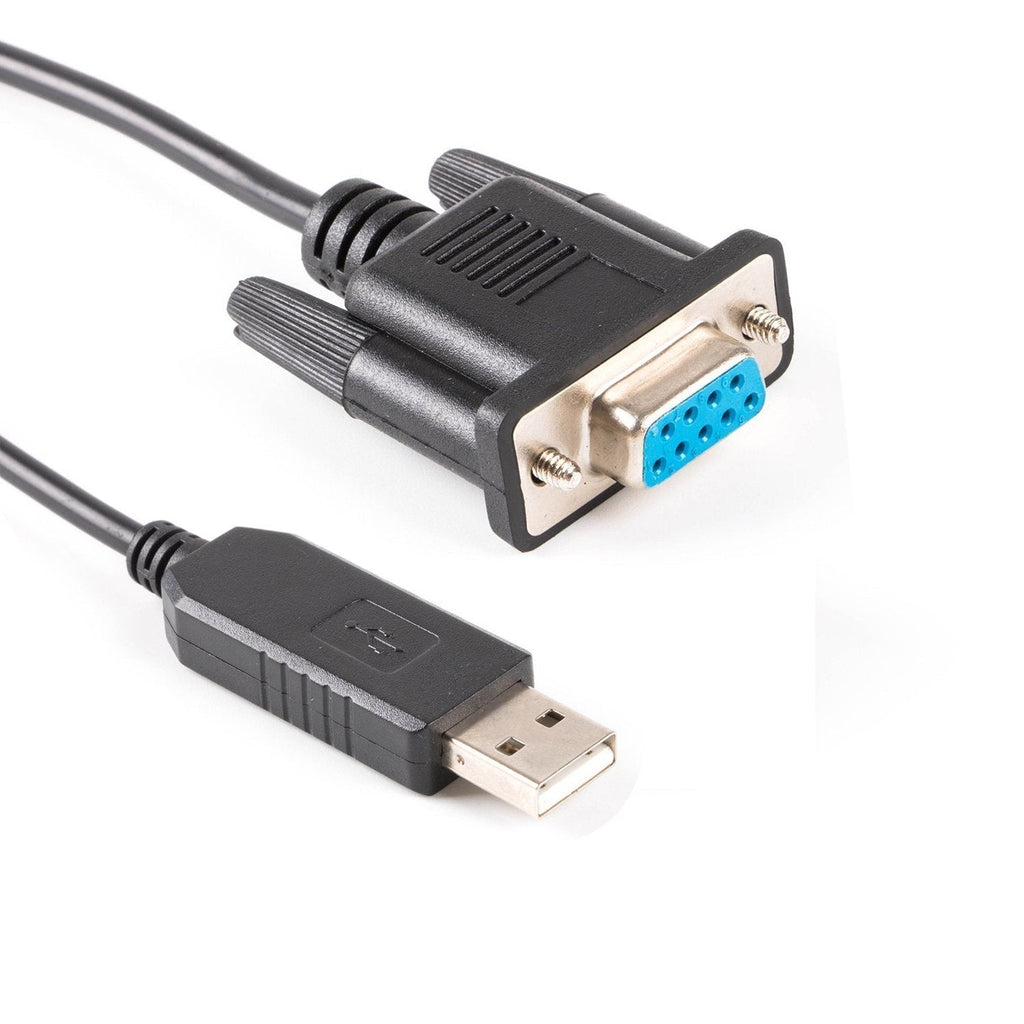 Letotech Cross Wired USB Serial Cable FTDI ft232r USB RS232 to DB9 Female Adapter Null Modem Cable PC Control TV Cable (Standard Pinout) Standard Pinout - LeoForward Australia