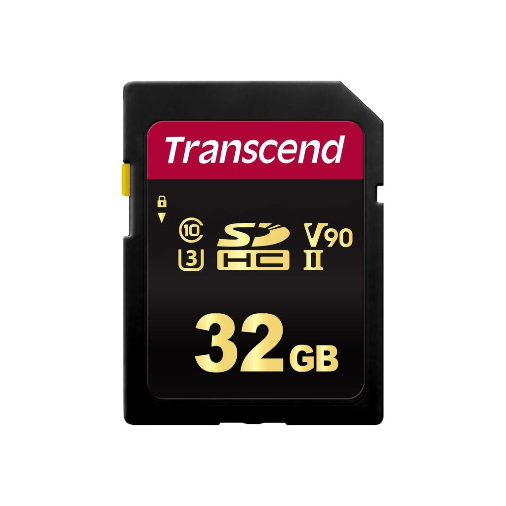  [AUSTRALIA] - Transcend 32 GB Uhs-II Class 3 V90 SDHC Flash Memory Card (TS32GSDC700S) 32GB