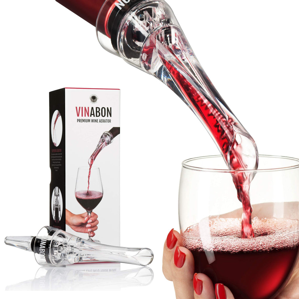  [AUSTRALIA] - VINABON Wine Aerator Pourer 2021- Premium Wine Air Aerator & Wine Pourer Spout