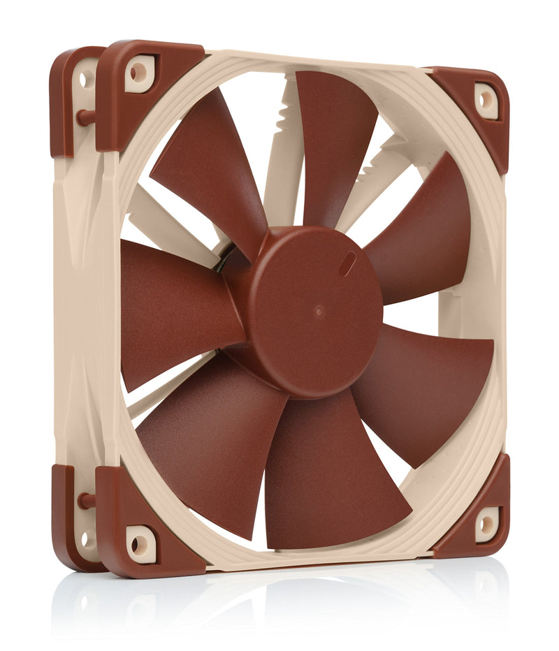  [AUSTRALIA] - Noctua NF-F12 5V, Premium Quiet Fan with USB Power Adaptor Cable, 3-Pin, 5V Version (120mm, Brown)