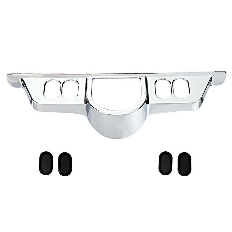  [AUSTRALIA] - Rudyness Chrome Switch Dash Panel Accent Cover for Harley Touring 96-13 Electra Glide/06-13 Street Glide/09-13 Tri Glide