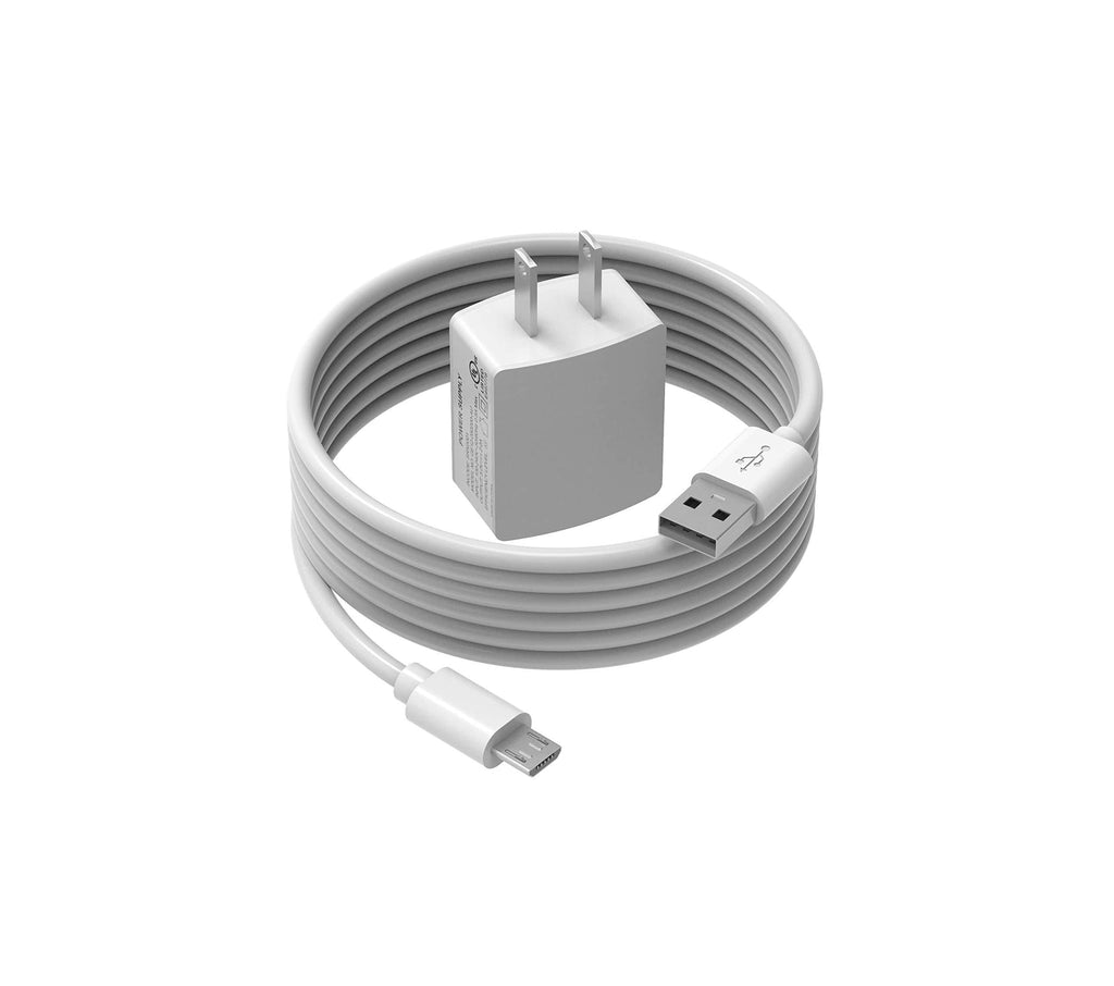  [AUSTRALIA] - AC Charger Adapter Fit for Amazon Kindle Paperwhite E-reader with 5ft Micro USB Cable(White)