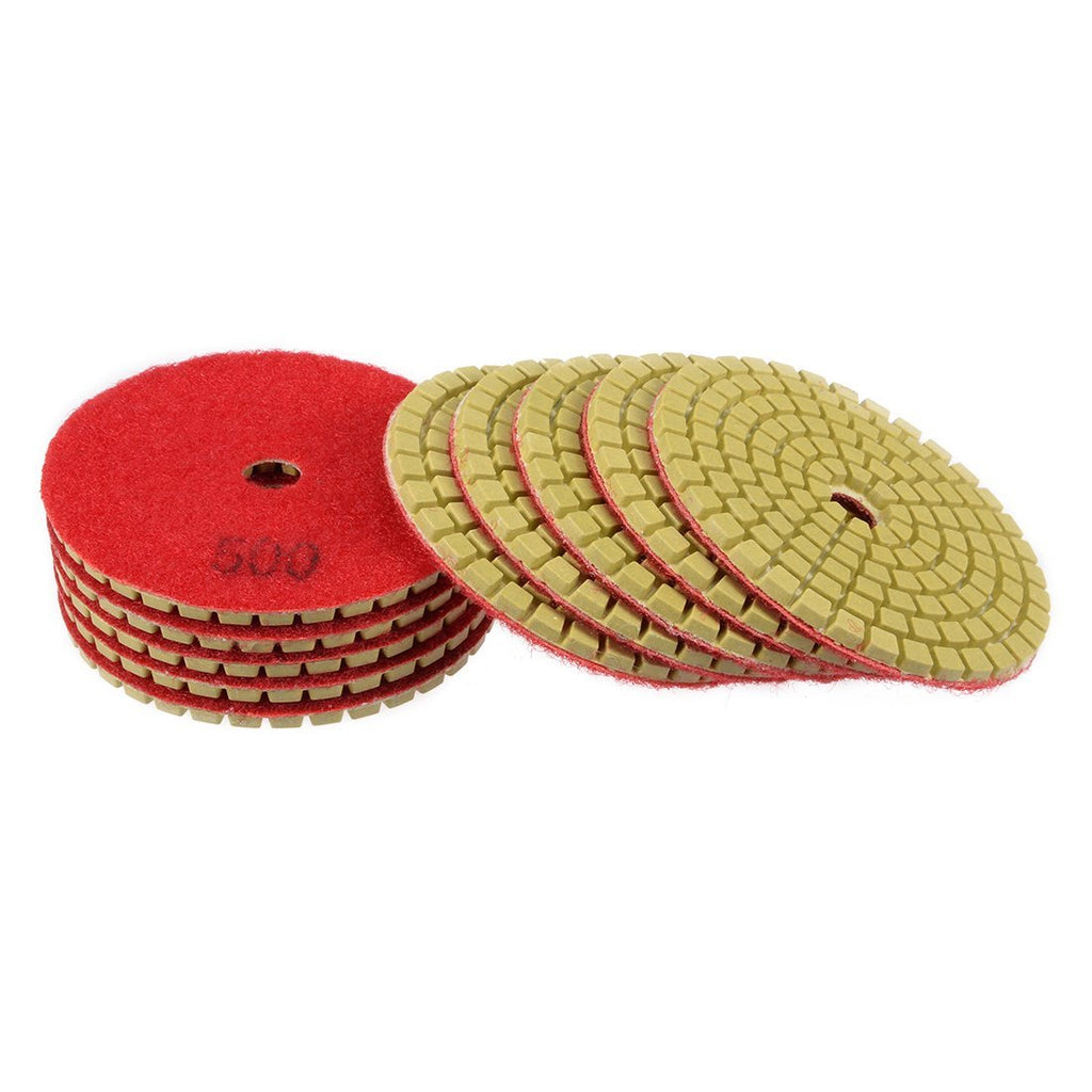  [AUSTRALIA] - uxcell Diamond Polishing Sanding Grinding Pads Discs 3 Inch Grit 500 10 Pcs for Granite Concrete Stone Marble