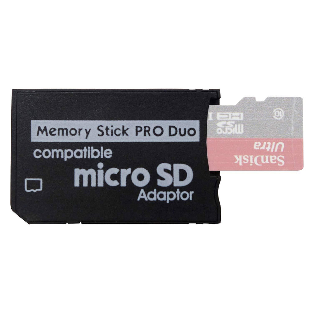  [AUSTRALIA] - PSP Memory Stick Adapter, Funturbo Micro SD to Memory Stick PRO Duo MagicGate Card for Sony Playstation Portable, Camera, Handycam