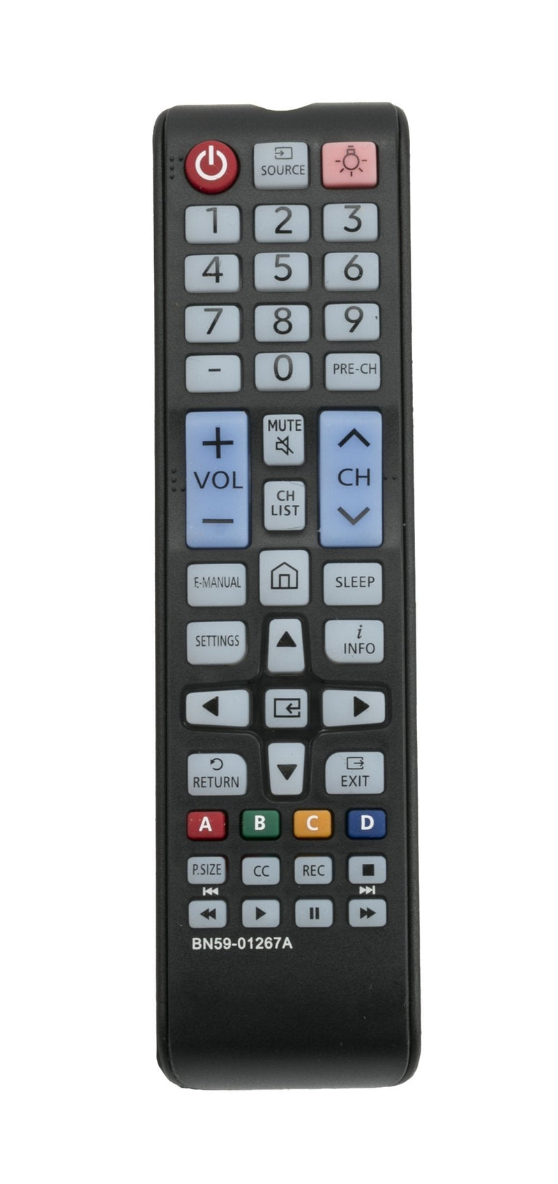 New BN59-01267A Replaced Remote Control for Samsung HDTV UN40M530DAFXZA UN43MU6290FXZA UN49M530DAFXZA LN32C450E1V UN32M530DAFXZA UN49MU6290FXZA UN55MU6290FXZA UN65MU6290FXZA - LeoForward Australia
