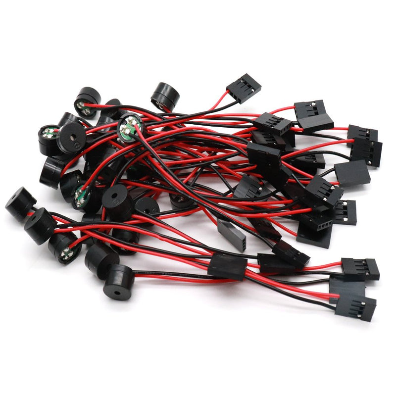 [AUSTRALIA] - Dahszhi Computer Mainboard Internal Speaker Buzzer Computer Case Buzzer Beep BIOS Alarm -30pcs