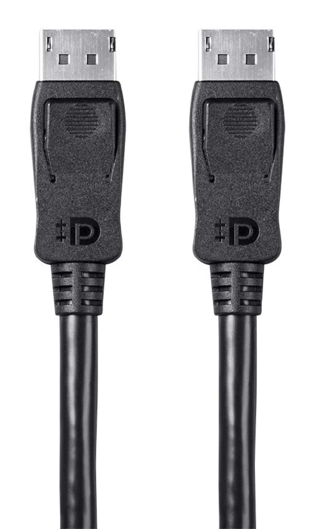 Monoprice DisplayPort 1.4 Cable - 1.5 Feet - Black | for Computer, Desktop, Laptop, PC, Monitor, Projector, Dell, ASUS, and More - Select Series 1.5ft - LeoForward Australia