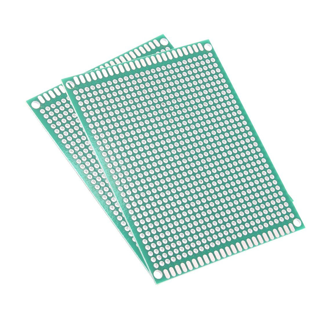  [AUSTRALIA] - uxcell 7x9cm Double Sided Universal Printed Circuit Board for DIY Soldering 2pcs