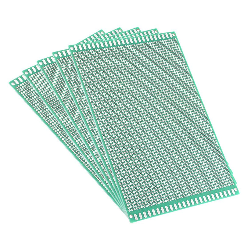  [AUSTRALIA] - uxcell 12x18cm Double Sided Universal Printed Circuit Board for DIY Soldering 5pcs