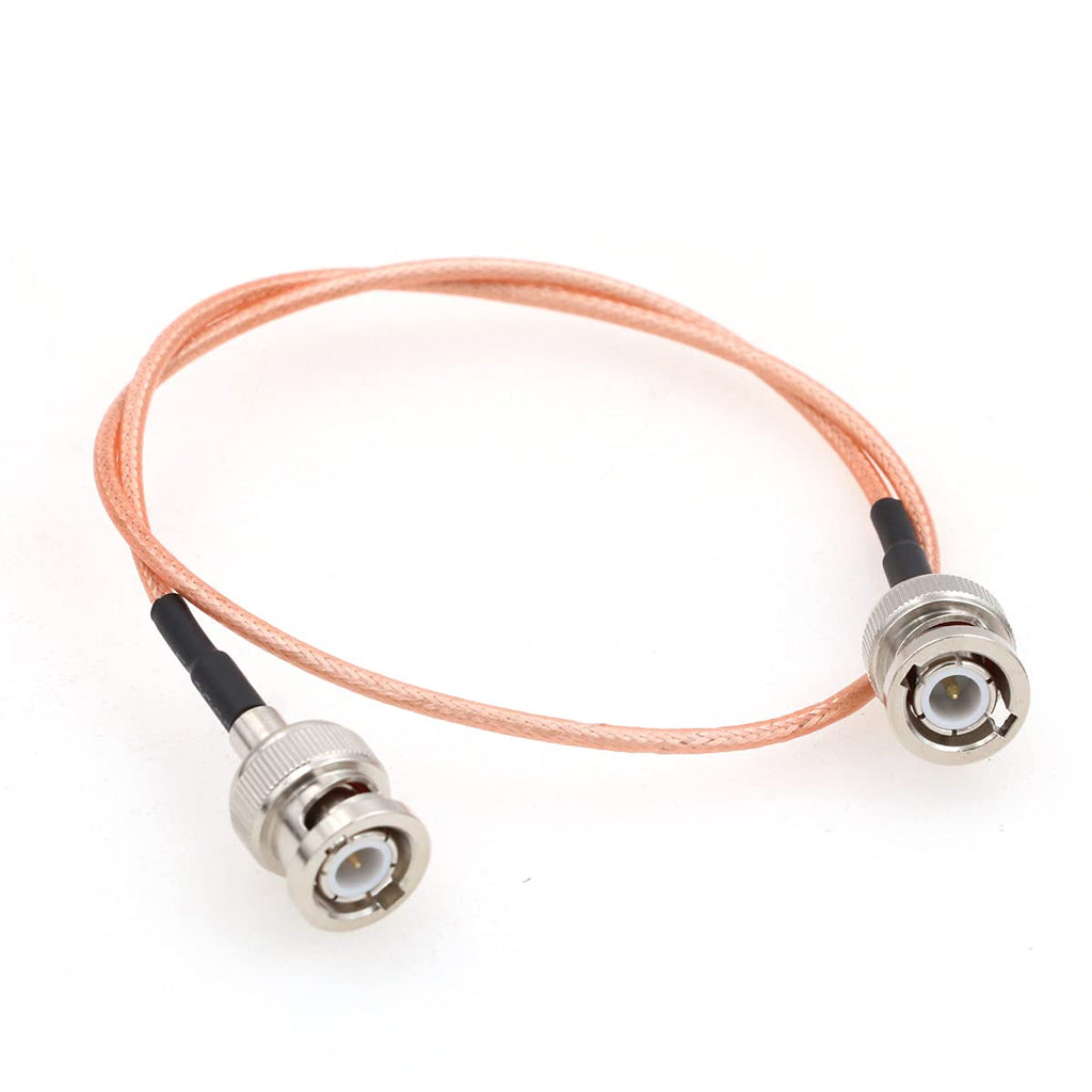 DRRI BNC Male to BNC Male 50-Ohm RG316 Coax Low Loss RF Cable HD SDI Video Cable for Teradek Transmitter and receivers(60CM) 60CM - LeoForward Australia