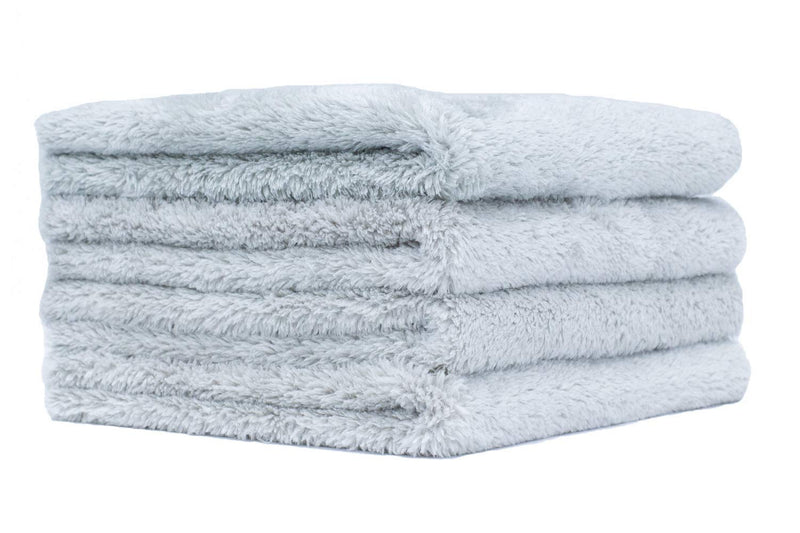  [AUSTRALIA] - The Rag Company (3-Pack 16 in. x 24 in. Eagle EDGELESS 500 Professional Korean 70/30 Super Plush 500gsm Microfiber Detailing Towels (16x24, Ice Grey) 16 in. x 24 in.