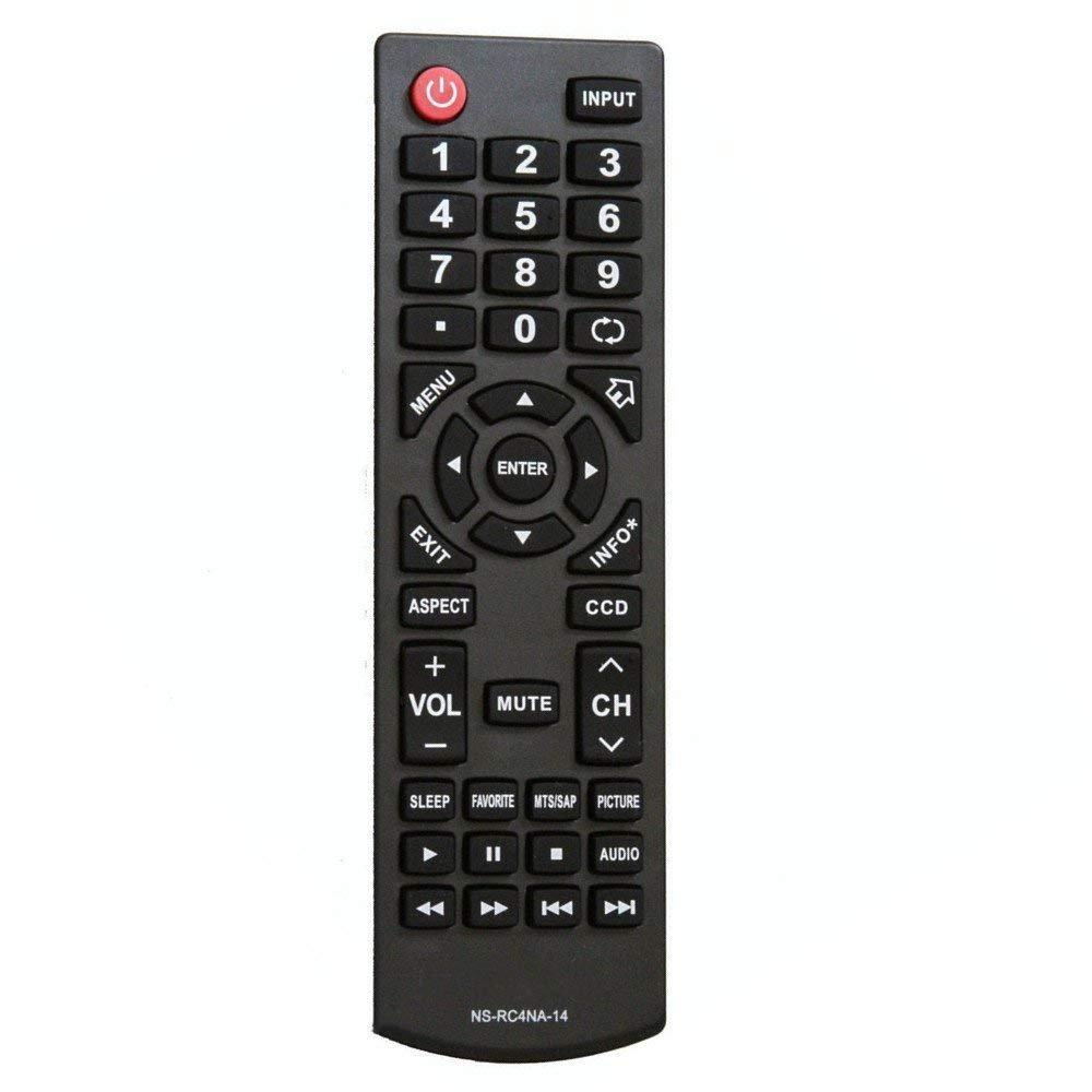 New Remote Control NS-RC4NA-14 for Insignia LCD HDTV NS19E310NA15 NS-19E310NA15 NS22E400NA14 NS-22E400NA14 NS24D510NA15 NS-24D510NA15 NS24E200NA14 NS-24E200NA14 NS24E400 NS-24E400 NS24E400NA14 - LeoForward Australia