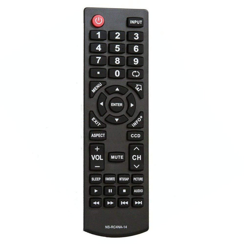 New Remote Control NS-RC4NA-14 for Insignia LCD HDTV NS19E310NA15 NS-19E310NA15 NS22E400NA14 NS-22E400NA14 NS24D510NA15 NS-24D510NA15 NS24E200NA14 NS-24E200NA14 NS24E400 NS-24E400 NS24E400NA14 - LeoForward Australia