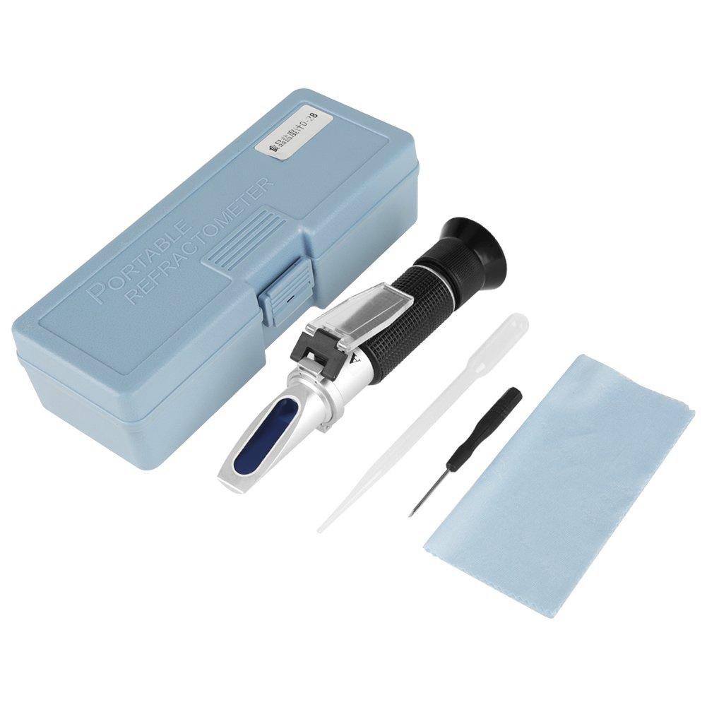 Food Salinity Refractometer, Professional 0-28% Accurate Salinometer Refractometer Food Salinity Tester Meter - LeoForward Australia