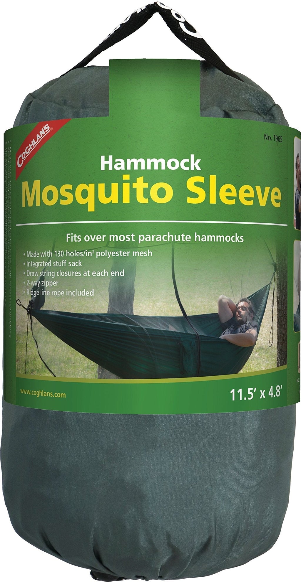  [AUSTRALIA] - Coghlan's Hammock Mosquito Sleeve, Grey, One Size