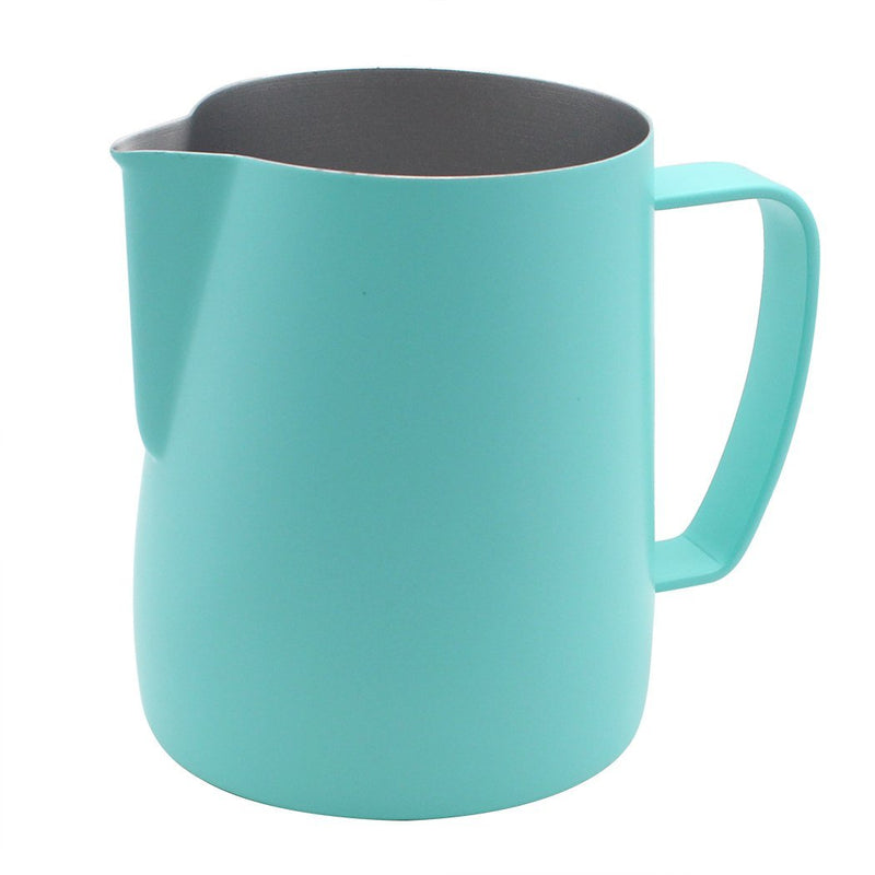  [AUSTRALIA] - Dianoo Stainless Steel Frothing Pitcher Jug Steaming Pitcher Suitable For Coffee, Latte And Frothing Milk 350ml Blue 350 ML