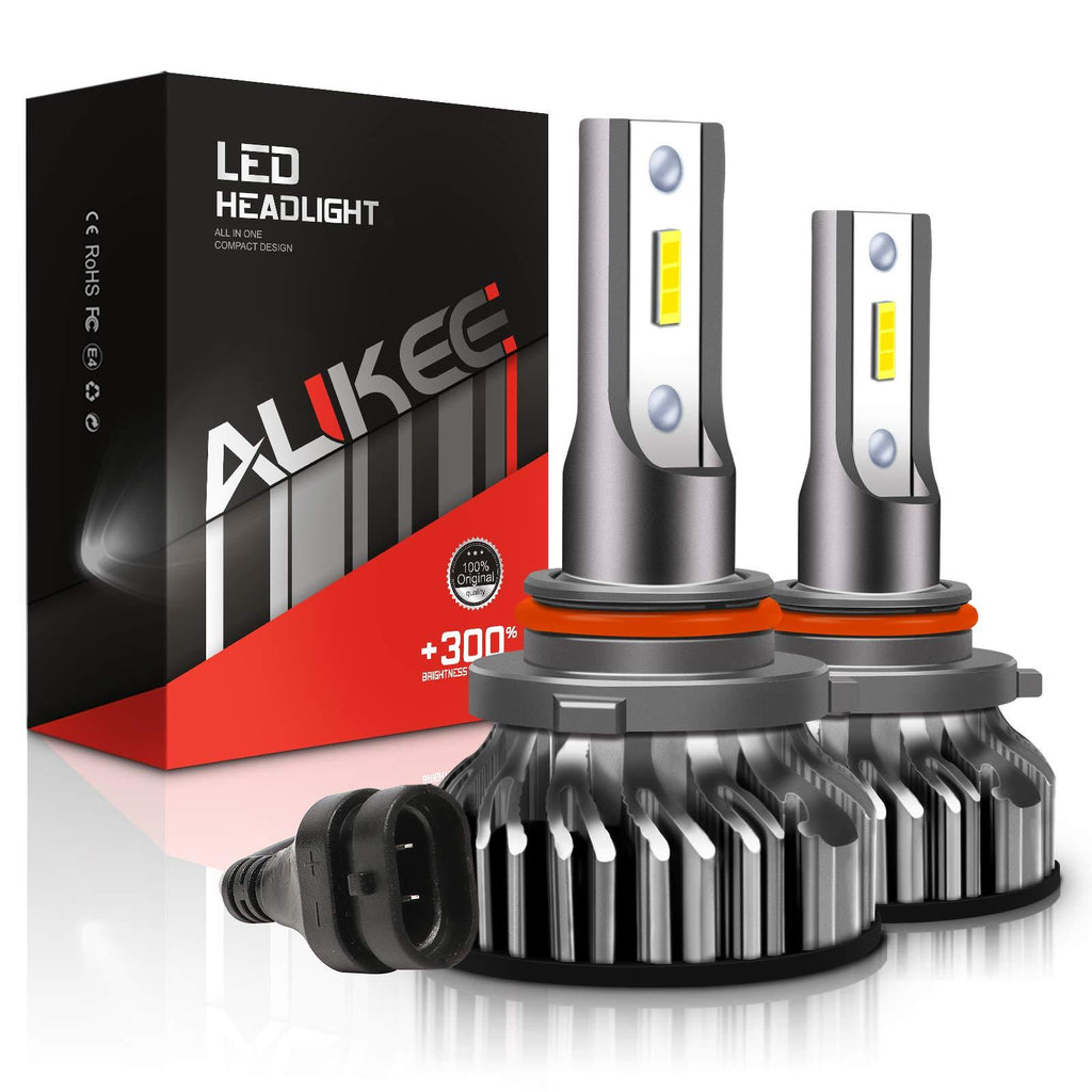  [AUSTRALIA] - Aukee 9005 LED Headlight Bulbs, 50W 6000K 10000 Lumens Extremely Bright HB3 CSP Chips Conversion Kit
