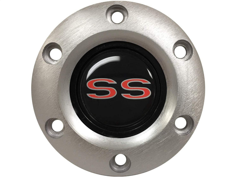  [AUSTRALIA] - Volante STE1035BRU Steering Wheel Horn Button-S6 Series (Brushed); Red SS Emblem