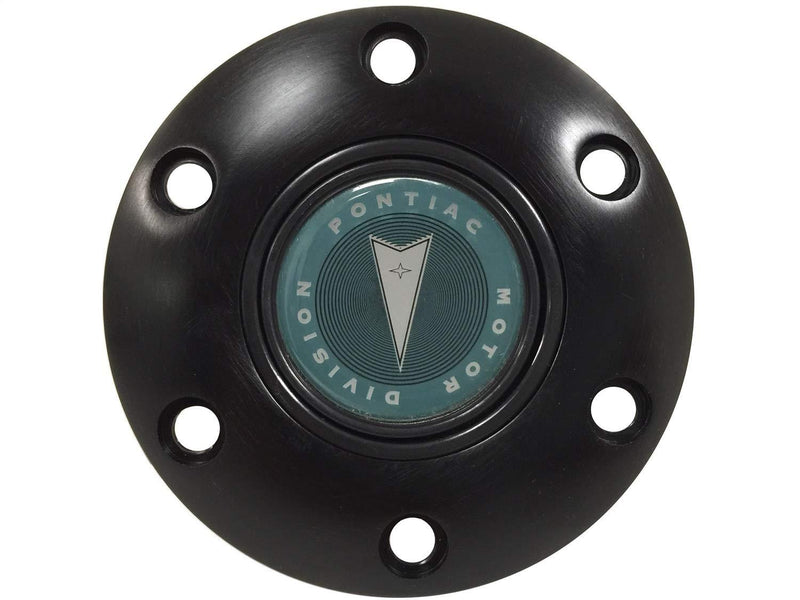  [AUSTRALIA] - Volante STE1020BLK Steering Wheel Horn Button-S6 Series (Black); Classic Pontiac Green Arrow Emblem
