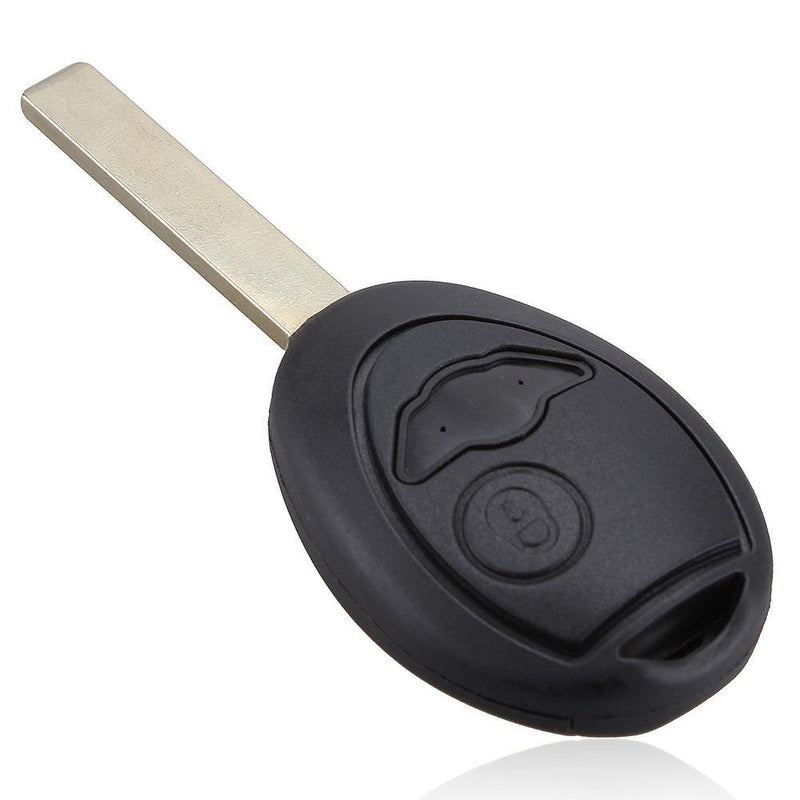 [AUSTRALIA] - AmerStar Remote Car Key Shell Case with Logo Fob 2 Button for BMW Mini Cooper S R50 R53 2002-2005