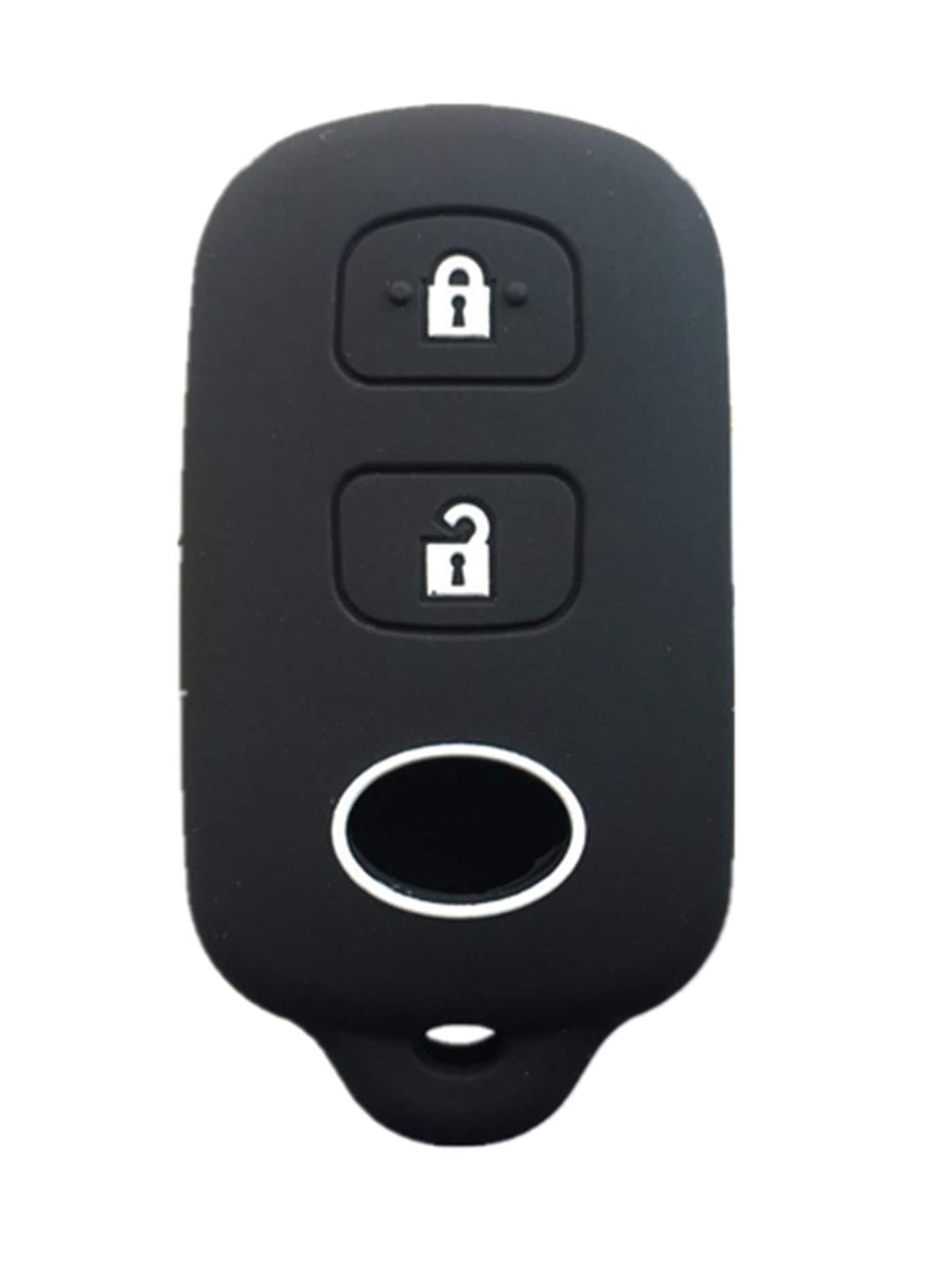  [AUSTRALIA] - Rpkey Silicone Keyless Entry Remote Control Key Fob Cover Case protector For Scion xA xB Toyota Celica Echo FJ Cruiser Highlander Prius RAV4 Tacoma Tundra Yaris HYQ12BBX HYQ12BAN 89742-42120 13663