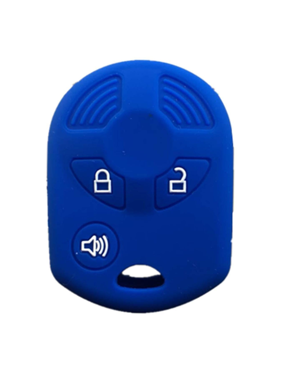  [AUSTRALIA] - Rpkey Silicone Keyless Entry Remote Control Key Fob Cover Case protector For Ford Escape Transit Connect OUCD6000022 164-R8007 850K-D6000022