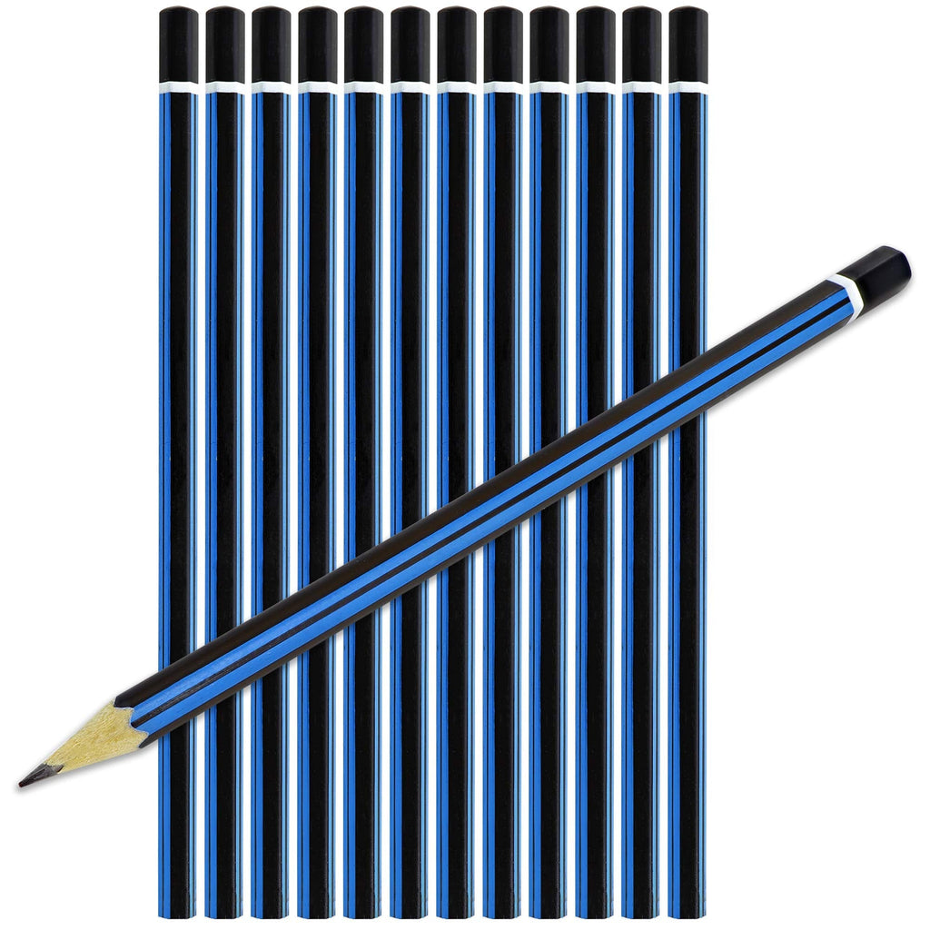  [AUSTRALIA] - Emraw 2B Pencils Pack Bundle for Tests Exam Writing Drawing Sketching - Bulk Pack of 24 Pencil