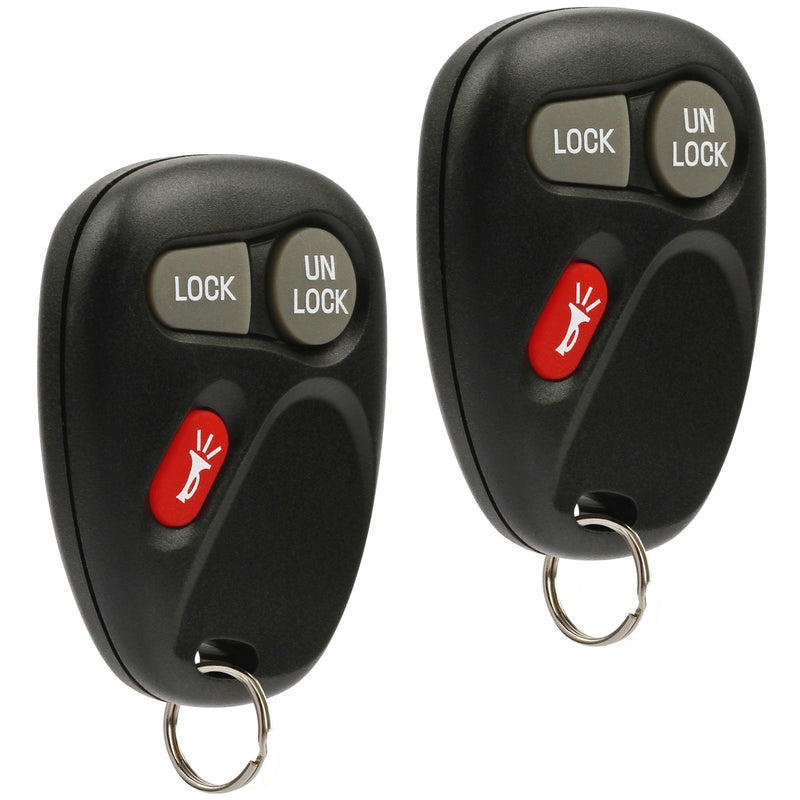 2 Keyless Entry Remote Key Fob - 3 Button g-xb-3b x2 - LeoForward Australia