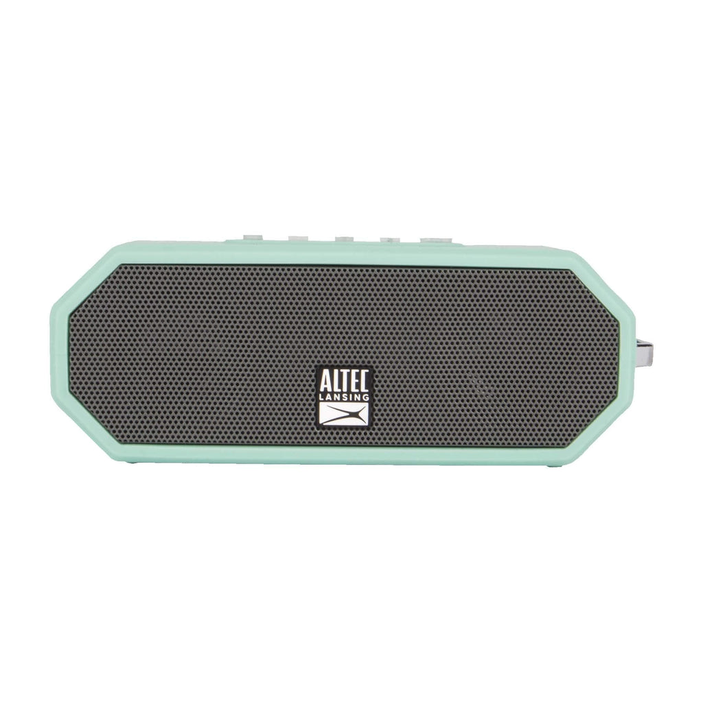 Altec Lansing IMW449 Jacket H2O 4 Rugged Floating Ultra Portable Bluetooth Waterproof Speaker with up to 10 Hours of Battery Life, 100FT Wireless Range and Voice Assistant Integration (Mint) Mint - LeoForward Australia