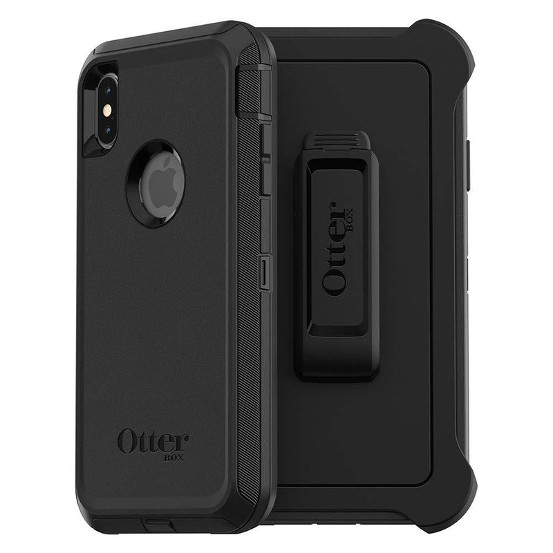  [AUSTRALIA] - OtterBox DEFENDER SERIES SCREENLESS EDITION Case for iPhone Xs Max - Retail Packaging - BLACK